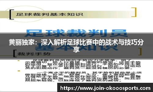 黄丽独家:深入解析足球比赛中的战术与技巧分享