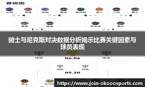 骑士与尼克斯对决数据分析揭示比赛关键因素与球员表现